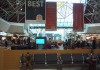 Keflavik airport inside the terminal