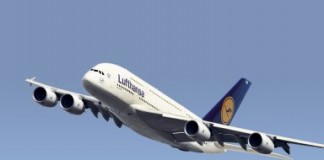 Lufthansa airplane