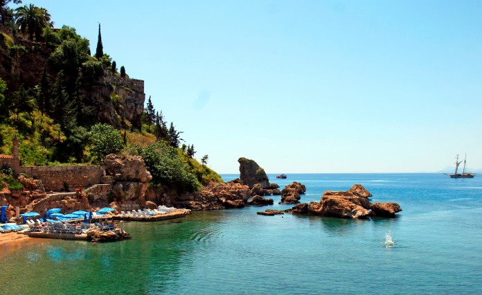 Antalya local Beach