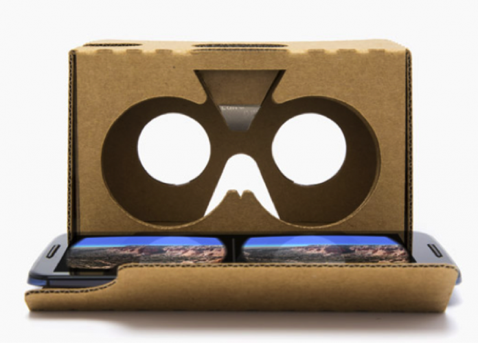 The Google Cardboard set