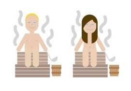The Sauna. Doesn’t need introducing. Sauna is as Finnish as it gets. Naked. ThisisFINLAND / Bruno Leo Ribeiro 