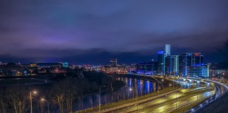 Vilnius new bridge