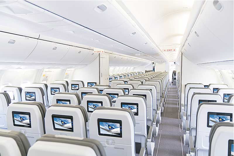 Air Canada Boeing 767 interior cabin flight attendant demo kit -  agrohort.ipb.ac.id